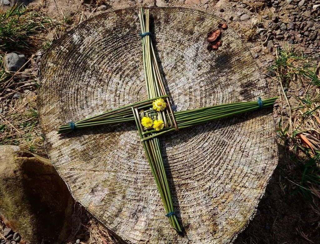 Brigid’s Cross – symbol of hope, life and spring