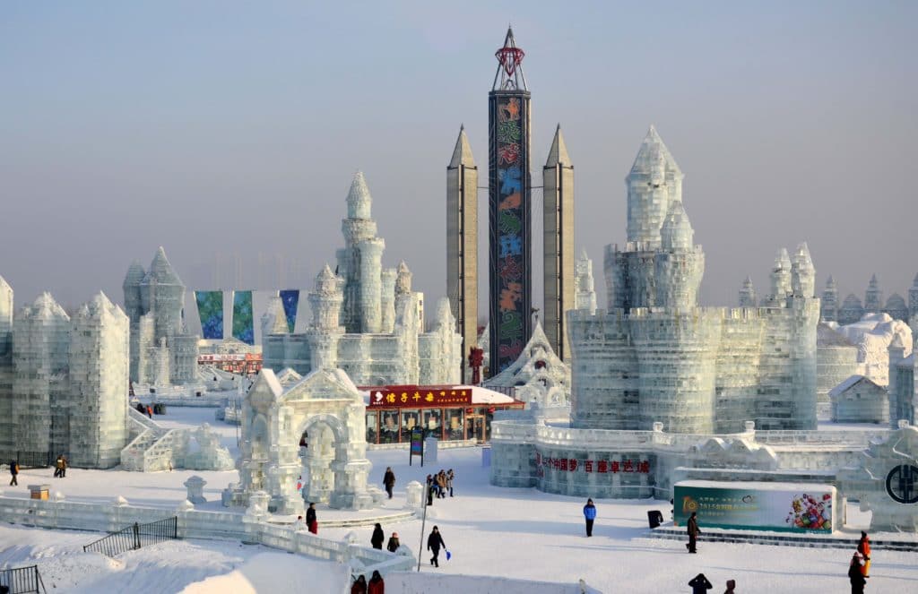 The Harbin Ice Festival is a great event to experience in China.