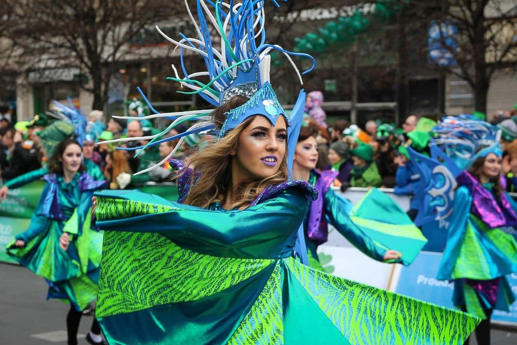 Saint Patrick's Day is one of the top Irish cultural traditions.