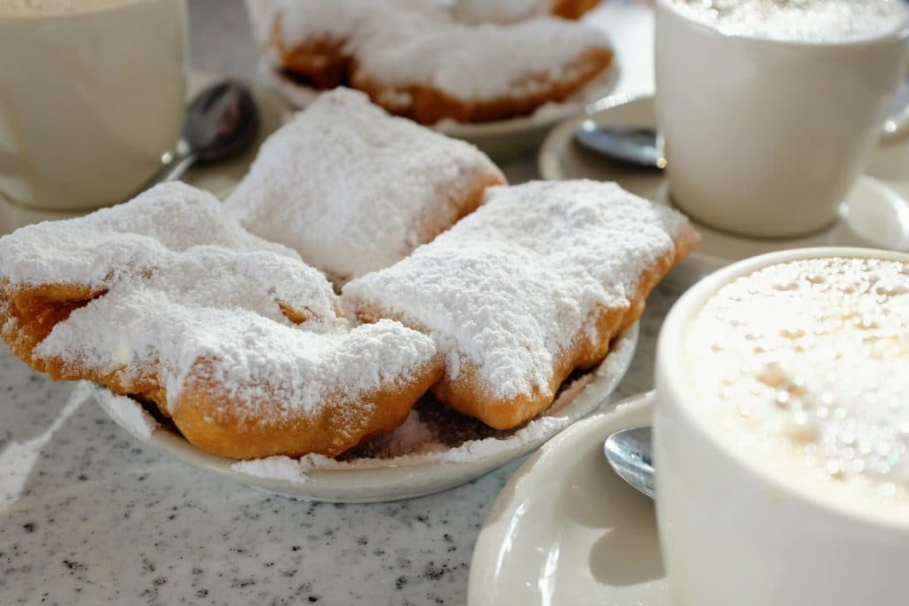 Beignets are the official state donut of New Orleans.