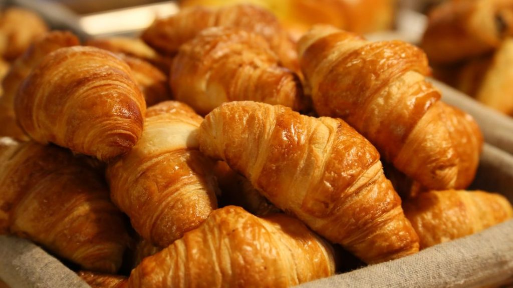 Croissants are one of the best French pastries.