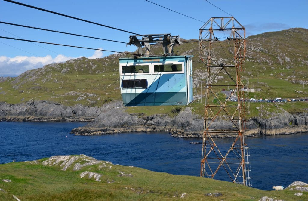 Dursey Island Cable Car is one of the great things to do in Ireland.