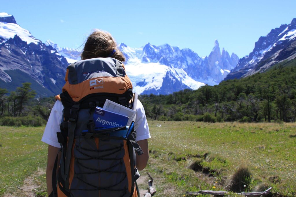 Picture of a man travelling alone, used to explain why we believe solo travel builds confidence.