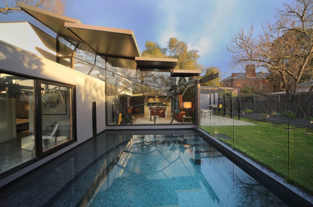 Luxury Architectural Residence tops our list of beautiful Airbnbs in Melbourne.