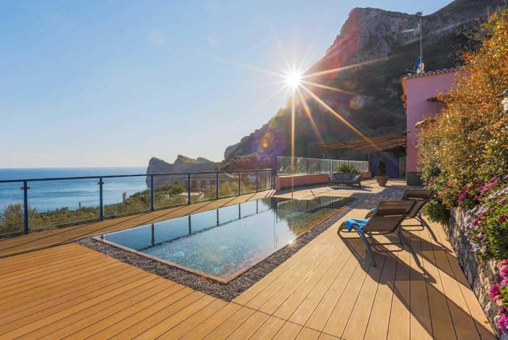 Villa seascape  is one of the best Amalfi villas that you need to stay in.