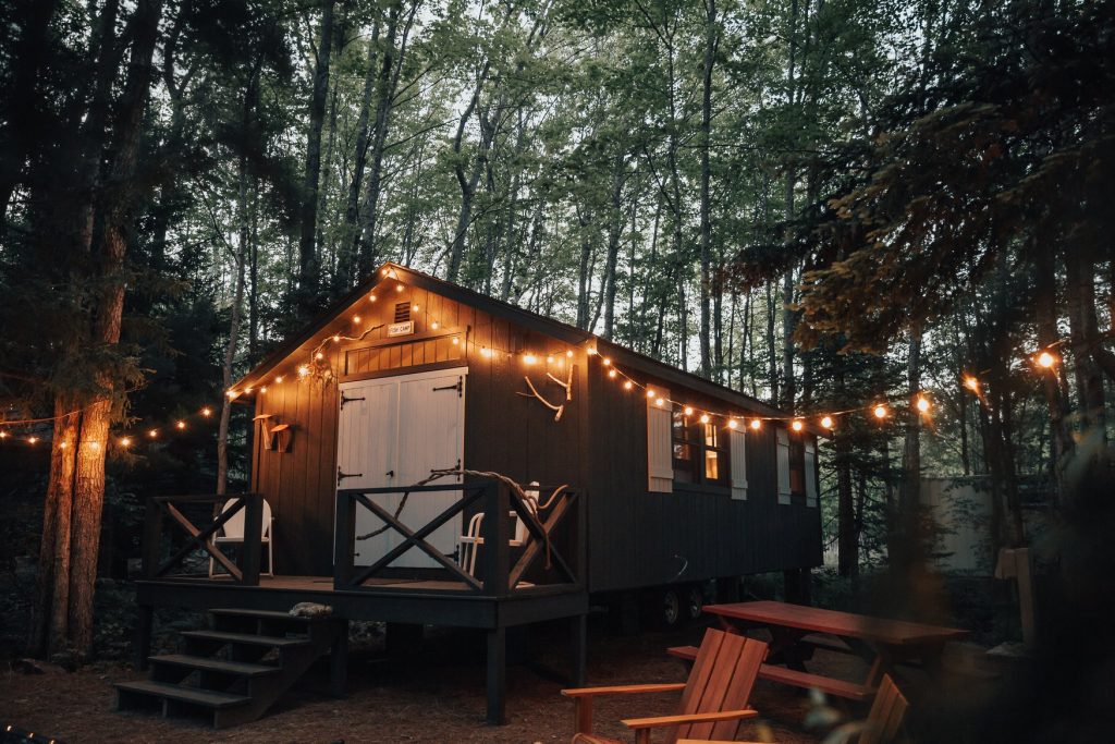 Sandy Pines Camping is one of the best places for glamping in New England.