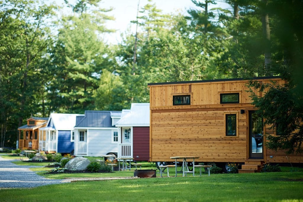 Tuxbury Tiny House Village is so cute.