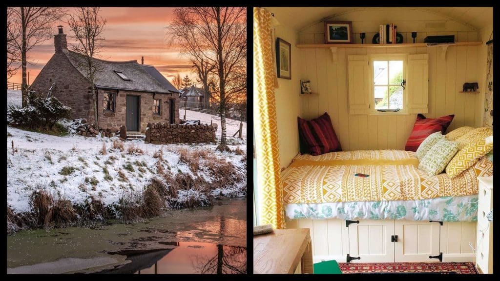 Top 10 amazing places for glamping in Scotland.