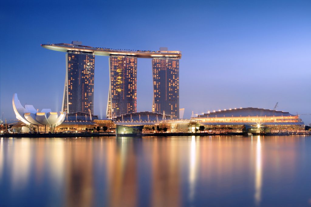 Marina Bay Sands tops our list of famous casino resorts.