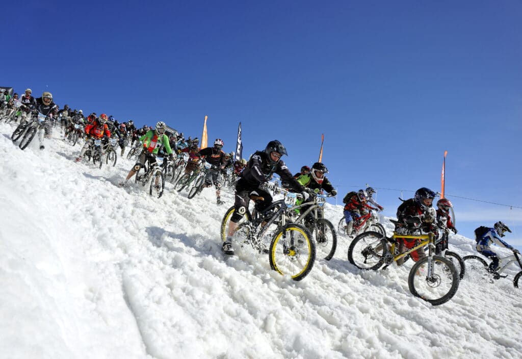 Megavalanche bike racing is not for the faint-hearted.