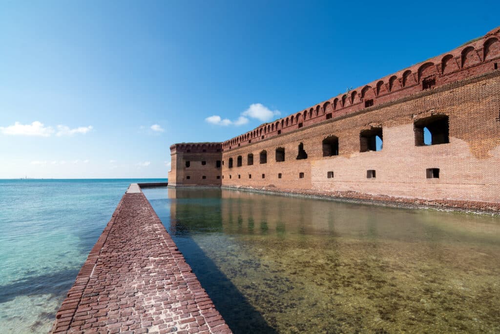 Dry Tortugas tops our list of the best hidden gems in Florida. 