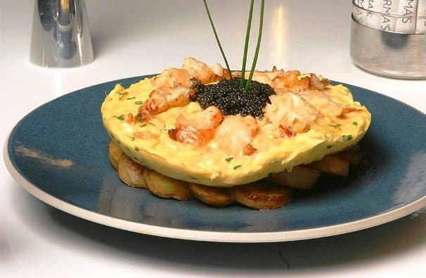 The Zillion Dollar Lobster Frittata.