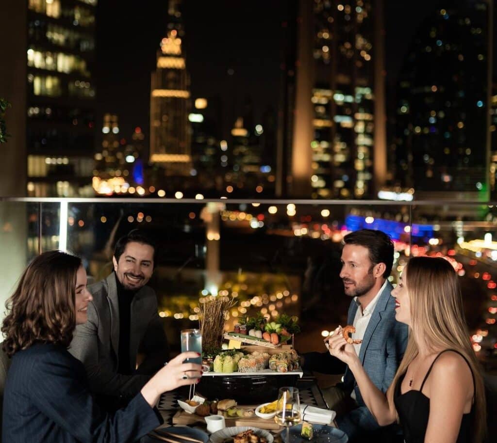 Luna Sky Bar is one of the best rooftop bars in Dubai.