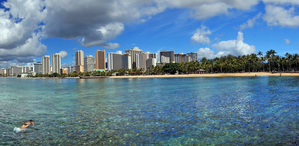 Waikiki Beach is a favourite among many.