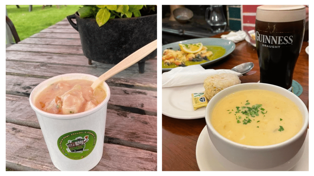 Top 10 best places to get SEAFOOD CHOWDER in Ireland, ranked.