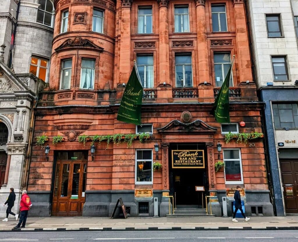 The Bank on College Green is one of the best places to get seafood chowder in Ireland.