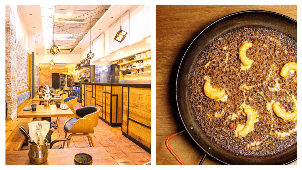 You can find some of the best paella in Barcelona in CruiX.