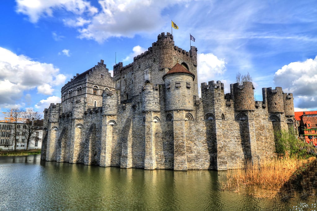 Gravensteen Castle is one of the best things to do in Ghent.