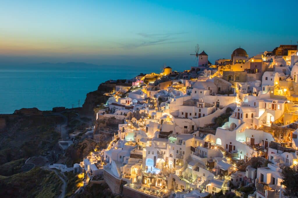 The Private Sunset Cruise is one of the best boat tours in Santorini.