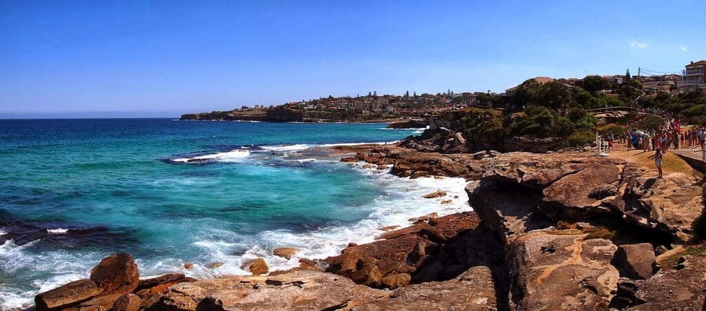 Bondi to Bronte features some breath-taking views.