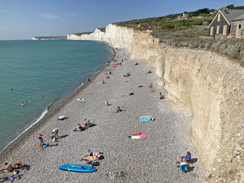 Birling Gap is one of the best beaches near London.