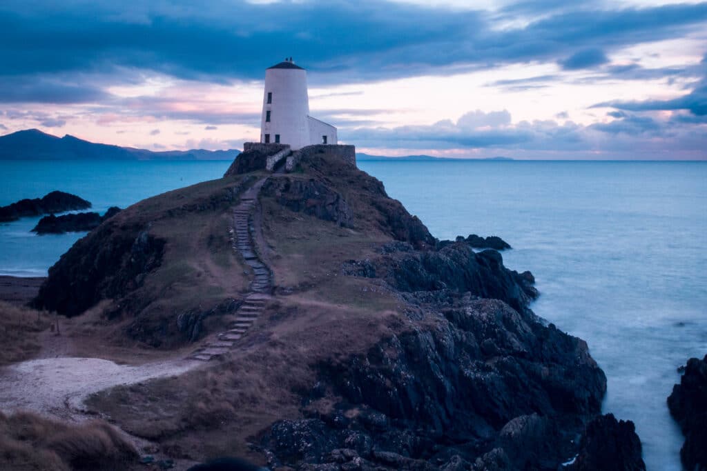 Llanddwyn Island is an island off an island.