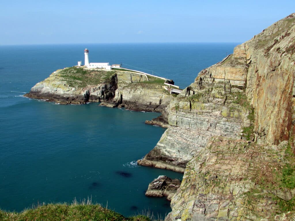 South Stack Lighthouse is one of the best things to do in Anglesey.