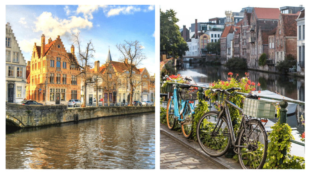 BRUGES vs GHENT: which Belgian city is best for vacations in 2023.