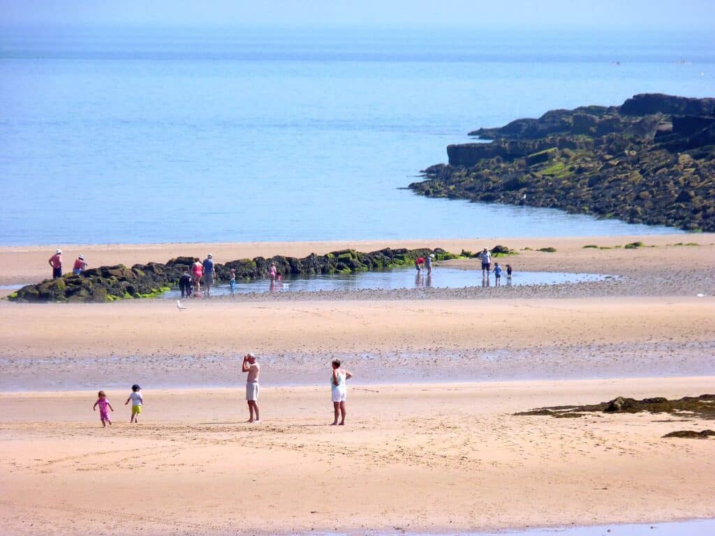 Lligwy Beach is one of the island's best beaches.