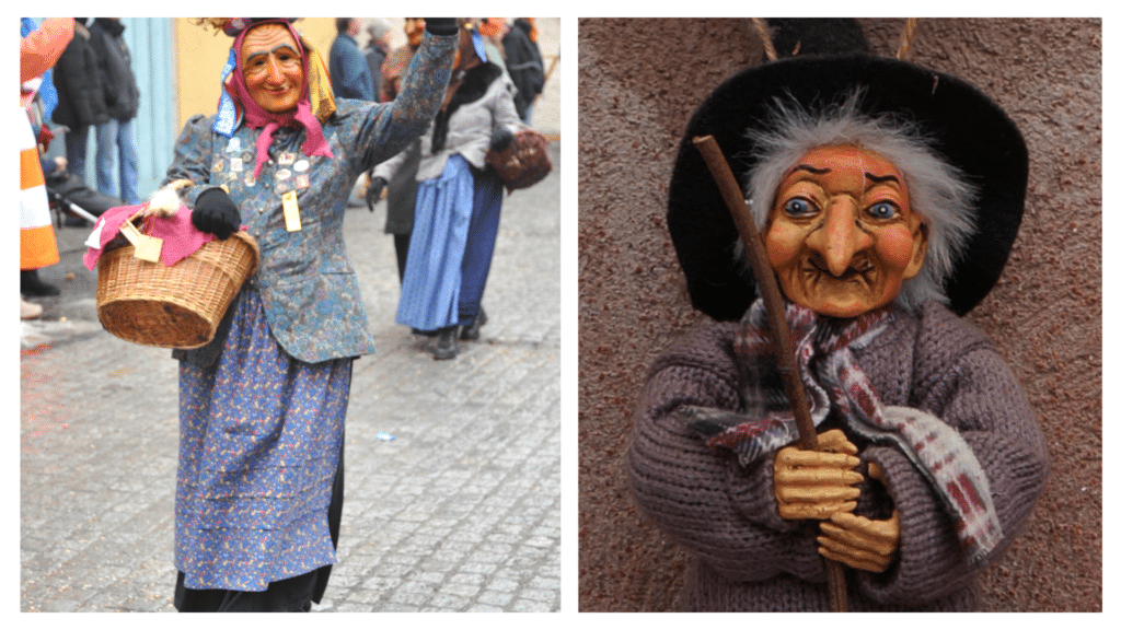 There are four bearers of Christmas gifts in Italy.