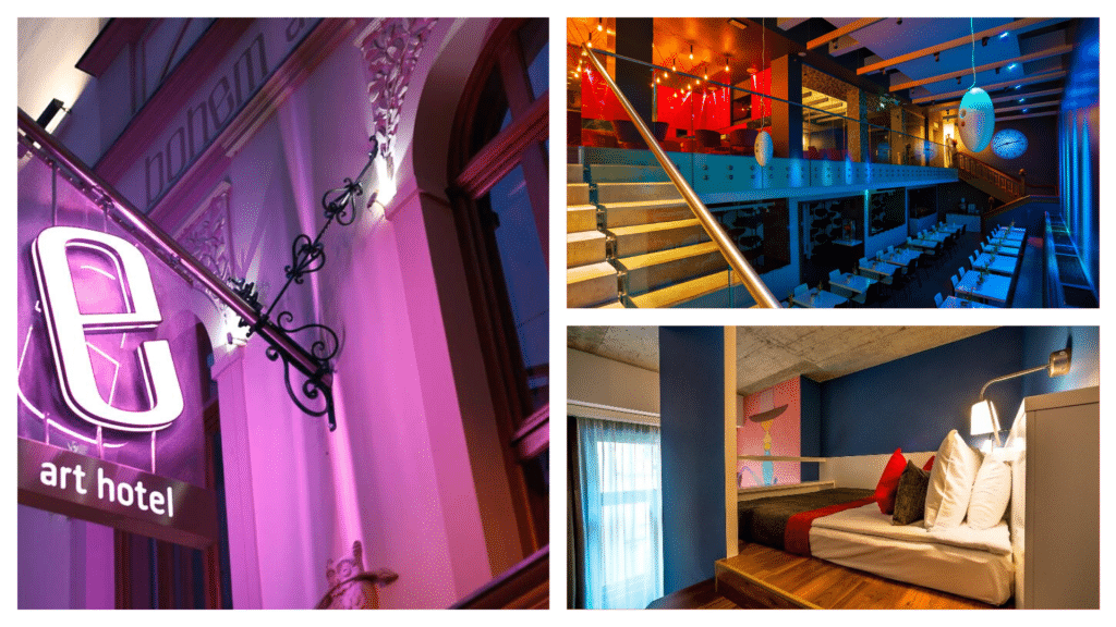 Bohem Art Hotel is one of the best boutique hotels in Budapest.