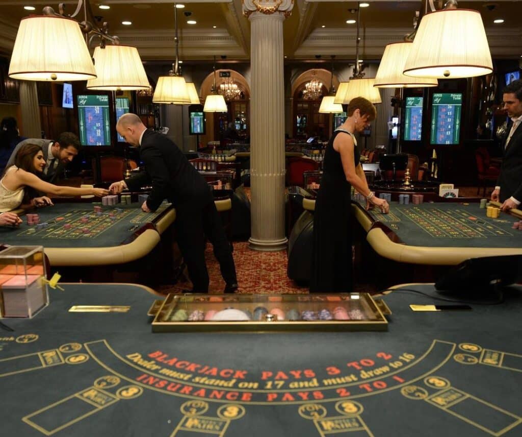 Les Ambassadeurs is one of the most extravagant casinos in London.