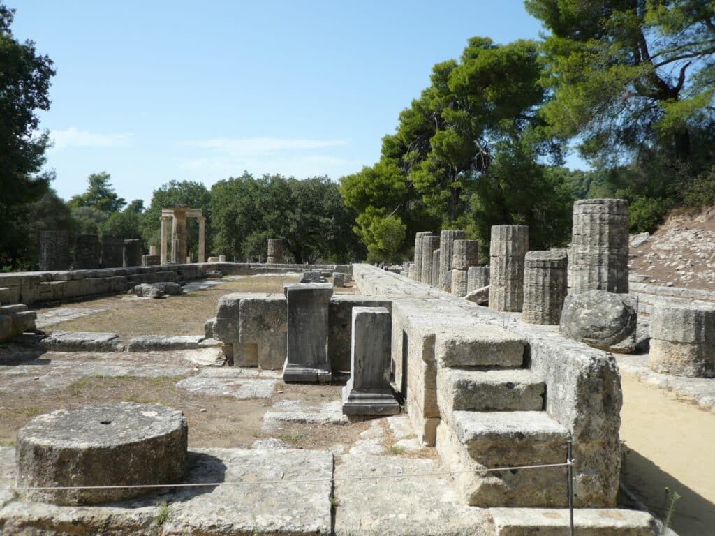 The site of Olympia is one of the ancient Greek ruins worth exploring.