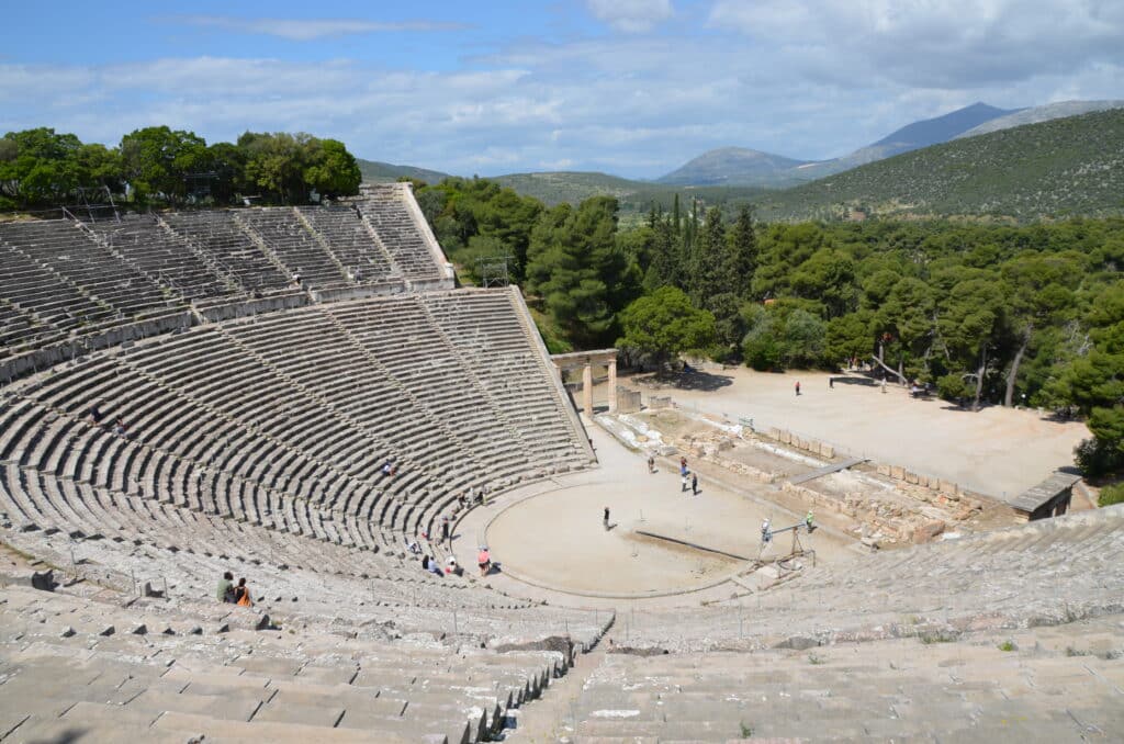 This theatre is one of the ancient Greek ruins worth exploring.