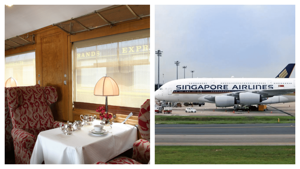 Luxury Showdown: ORIENT Express 1900s vs. Singapore AIRLINES 2024.