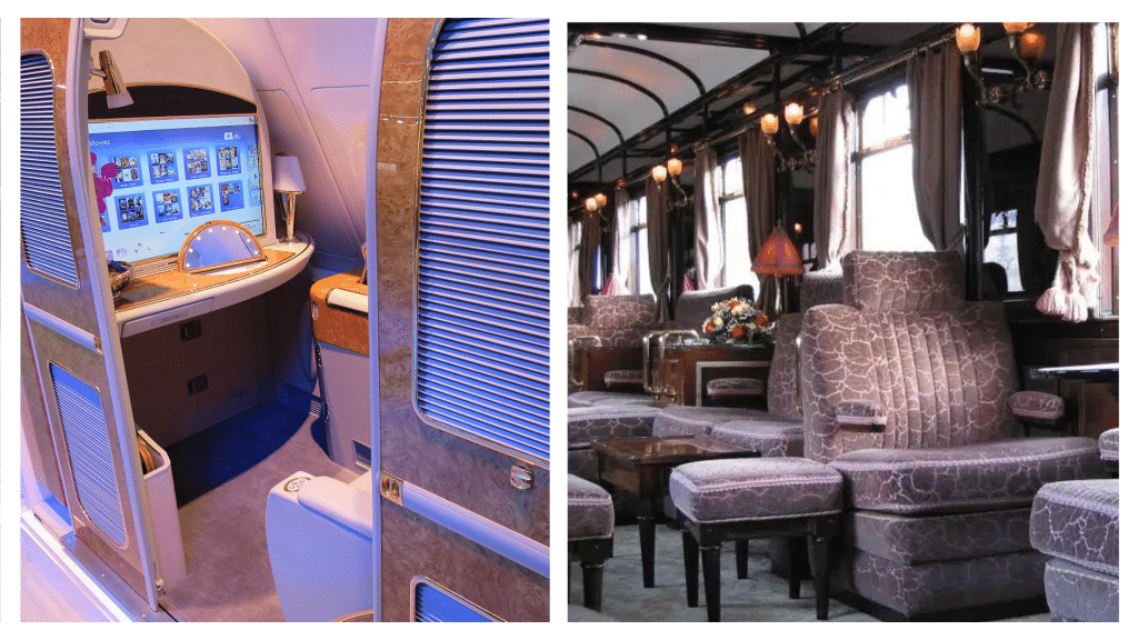 LUXURY SHOWDOWN: Orient Express vs. 1st Class Emirates