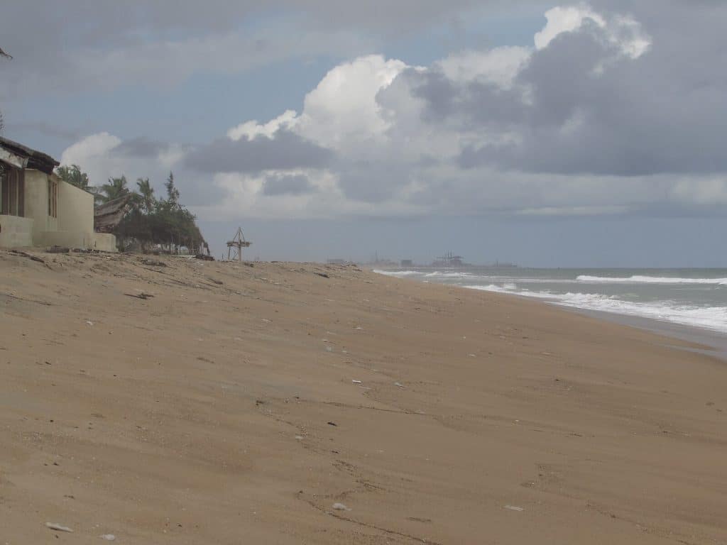 An image of the Benin south coast bodering Nigeria and Benin republic, a Nigerian fun fact is this place served as a departure point for over 10,000 enslaved people yearly.