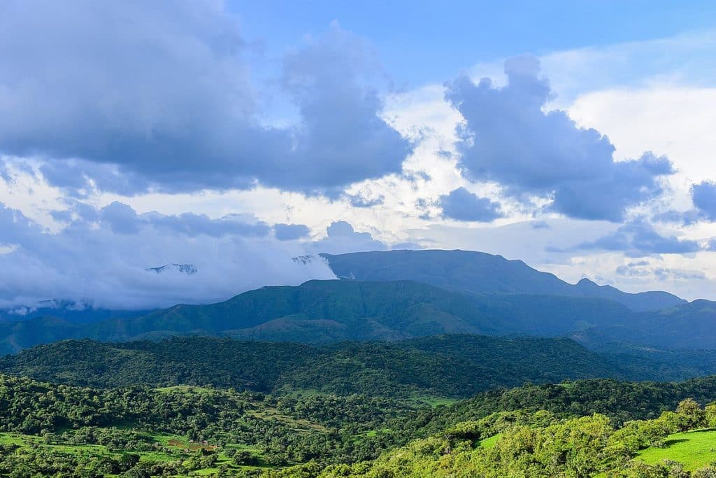 An image of the Cappel Waddi mountain, a Nigerian fun fact, is that this is the highest mountain in the country, standing tall and proud at 7,936 feet (2,419 meters) above sea level.